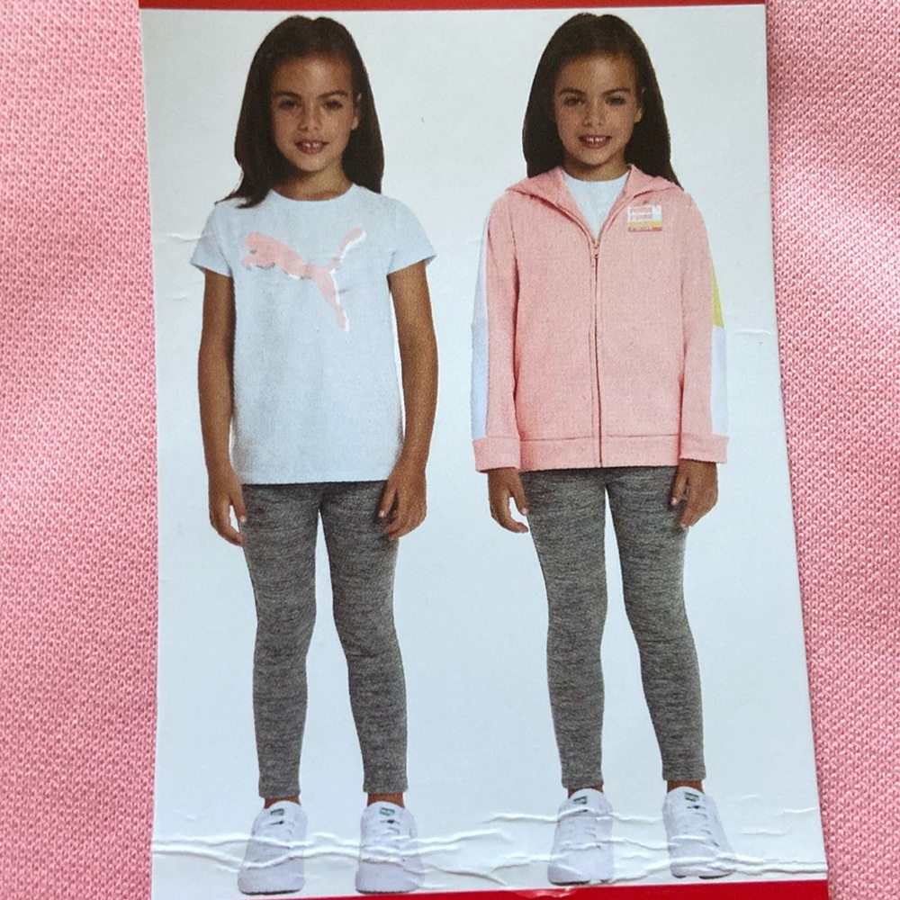 PUMA KIDS 3 SET HOODIE T-SHIRT LEGGINGS